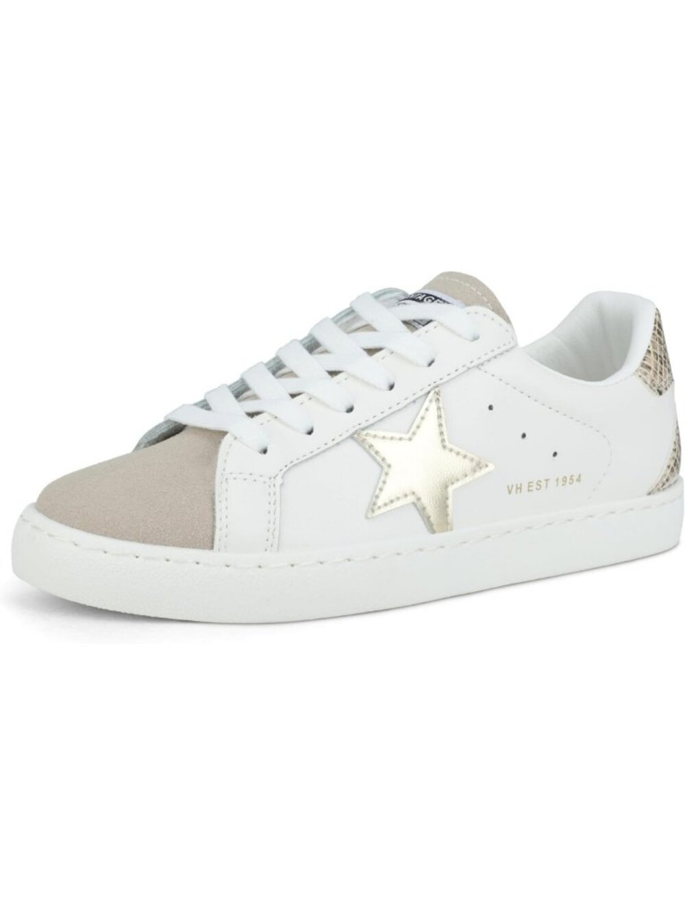 Trendy Vintage-Inspired Women's Casual Lace-Up Sneakers | Stylish Low Top Tennis